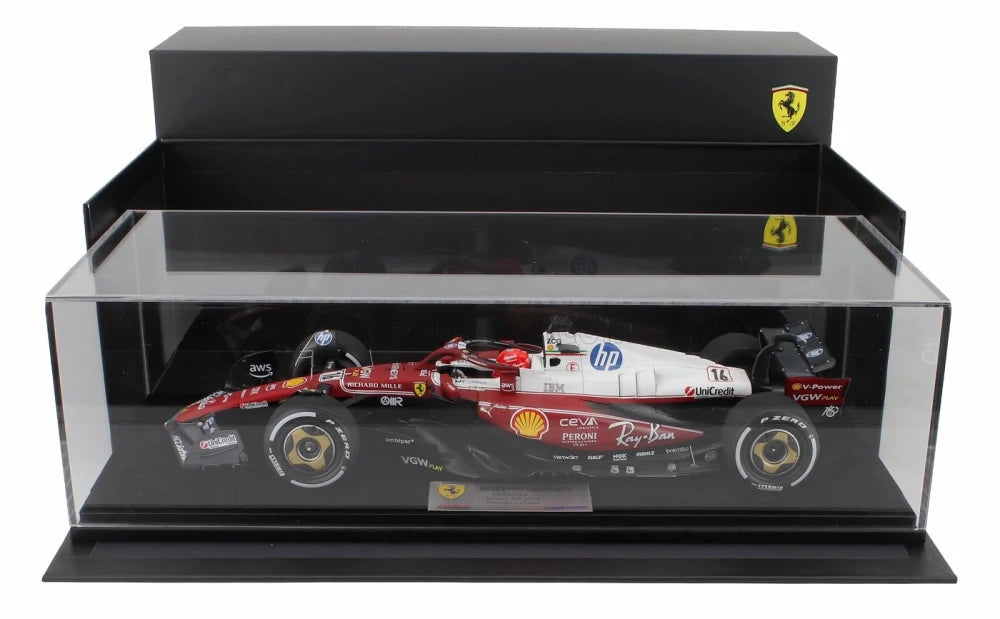 LookSmart Scuderia Ferrari SF-25 Ch. Leclerc Modell im Maßstab 1:18 – Monza GP 2025