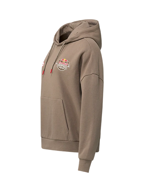 Red Bull Rampage FREERIDE Damen-Hoodie – Hellbraun