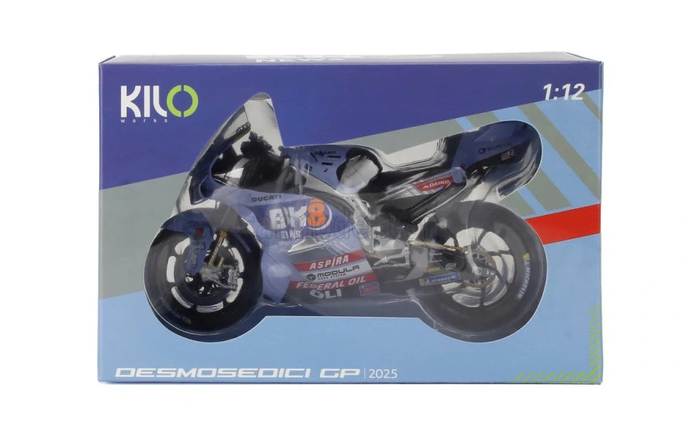 NZG Ducati Desmosedici GP25 Alex Marquez Model 1:12