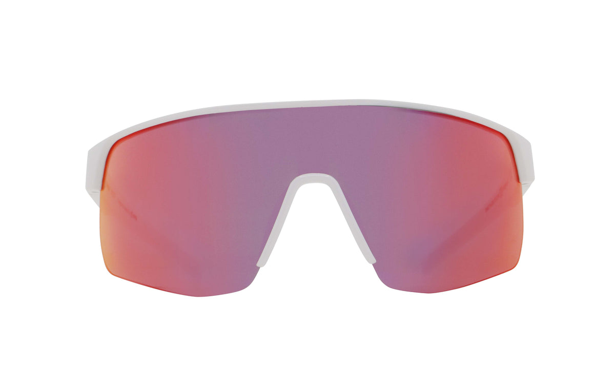 Red Bull Spect Sonnenbrille DAKOTA weiß mit blau-rotem Glas