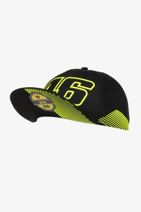 VR46 Valentino Rossi cap – black #46