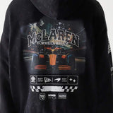 McLaren F1 Freizeit-Sweatjacke NE GRPHC schwarz washed
