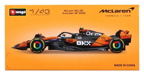 Modell McLaren F1 MCL39 BBurago #81 Oscar Piastri 2025