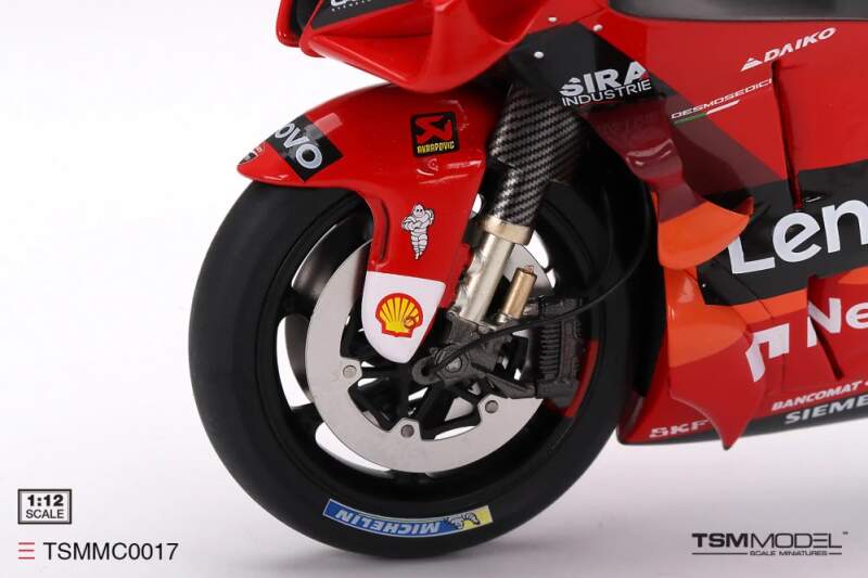 Modell TSM MotoGP - Ducati Desmosedici Jack Miller GP22 #43 2022