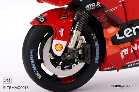 Modell TSM MotoGP - Ducati Desmosedici Francesco Bagnaia GP22 #63 2022