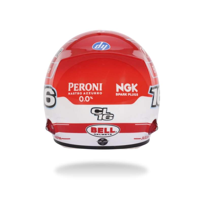 Charles Leclerc 2026 BELL helmet model