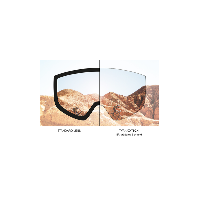 Red Bull Spect Motocrossbrille STRIVE S rot mit rotem Glas